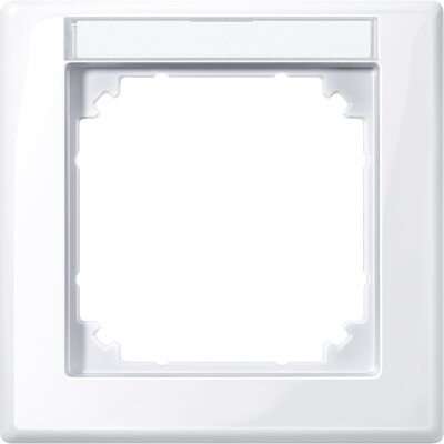 Merten 470125 Rahmen System M aktivweiß glänzend
