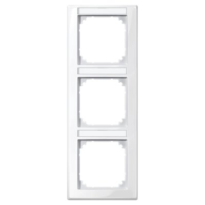 Merten 470319 Rahmen System M polarweiß glänzend