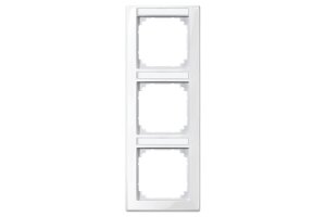 Merten 470319 Rahmen System M polarweiß glänzend