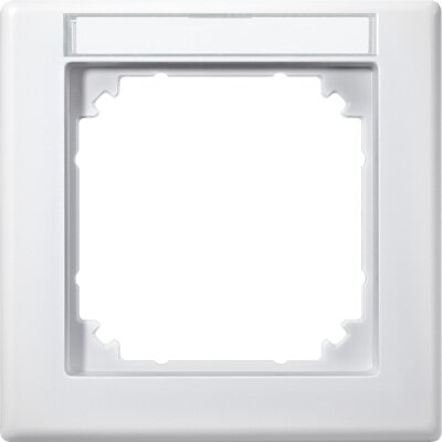Merten 474119 Rahmen System M polarweiß