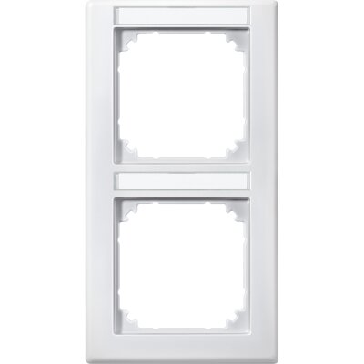 Merten 474219 Rahmen System M polarweiß