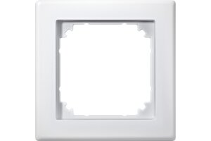 Merten 484119 Rahmen System M polarweiß