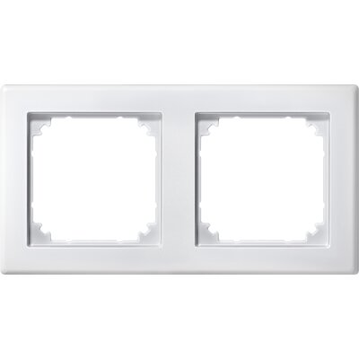 Merten 484219 Rahmen System M polarweiß