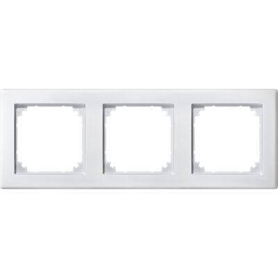Merten 484319 Rahmen System M polarweiß
