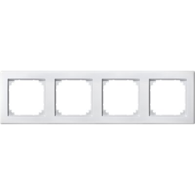 Merten 484419 Rahmen System M polarweiß
