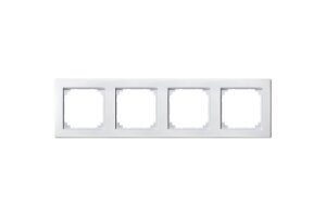 Merten 484419 Rahmen System M polarweiß