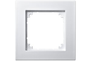 Merten 486119 Rahmen System M polarweiß