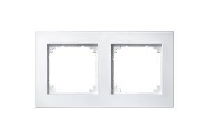Merten 486219 Rahmen System M polarweiß