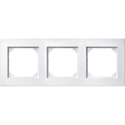 Merten 486319 Rahmen System M polarweiß