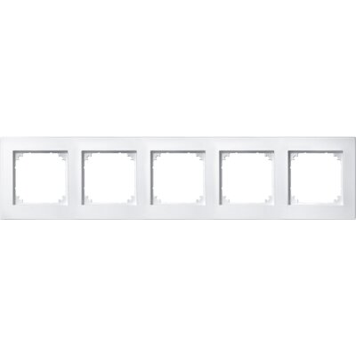 Merten 486519 Rahmen System M polarweiß