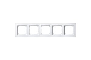 Merten 486519 Rahmen System M polarweiß