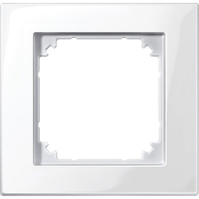 Merten 515119 Rahmen System M polarweiß glänzend