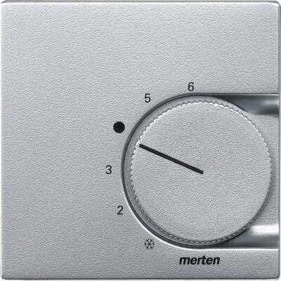 Merten 536260 Zentralplatte für Raumtemperaturregler-Einsatz mit