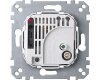 Merten 536302 Raumtemperaturregler-Einsatz mit Schalter einsätze Thermostat