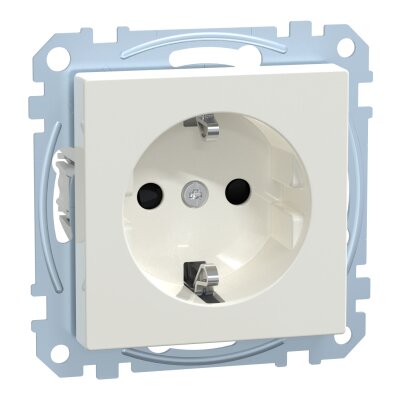 Merten MEG2300-0319 SCHUKO-Steckdose System M polarweiß glänzend