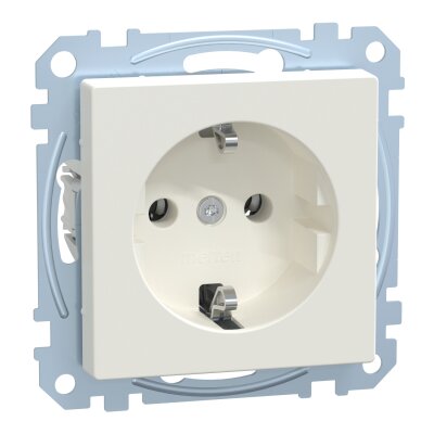 Merten MEG2301-0419 SCHUKO-Steckdose System M polarweiß Steckklemmen