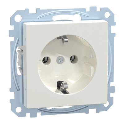 Merten MEG2301-0619 SCHUKO-Steckdose System M polarweiß Steckklemmen