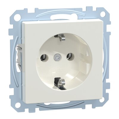 Merten MEG2401-0419 SCHUKO-Steckdose System M polarweiß