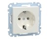 Merten MEG2401-0419 SCHUKO-Steckdose System M polarweiß
