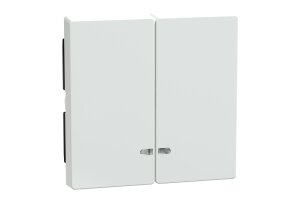 Merten MEG3420-0325 Doppelwippe mit Kontrollfenster System M