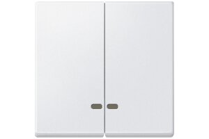 Merten MEG3420-0419 Doppelwippe mit Kontrollfenster...