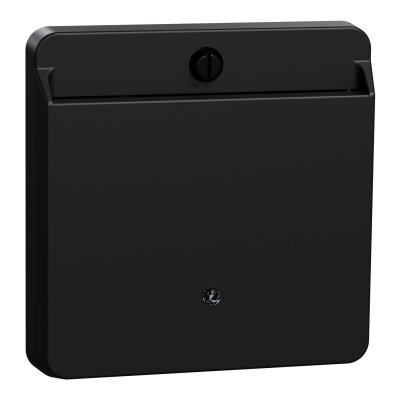 Merten MEG3854-0403 Card-Schalter mit Schriftfeld System M schwarz matt