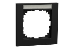 Merten MEG4011-3603 Rahmen System M schwarz matt LED