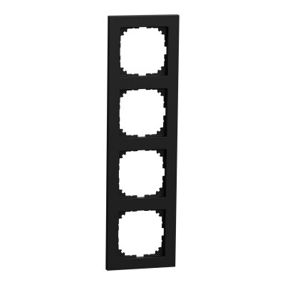 Merten MEG4040-3603 Rahmen System M schwarz matt LED