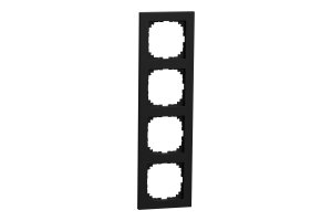Merten MEG4040-3603 Rahmen System M schwarz matt LED