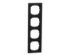 Merten MEG4040-3603 Rahmen System M schwarz matt LED
