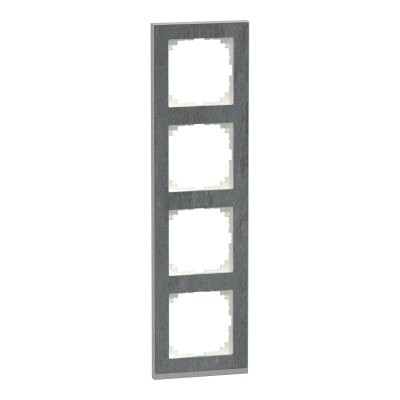 Merten MEG4040-3669 Decor-Rahmen System M alu
