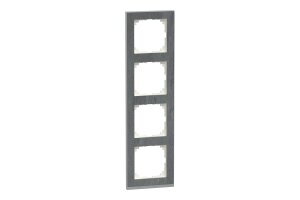 Merten MEG4040-3669 Decor-Rahmen System M alu