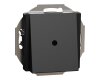 Merten MEG4071-0403 Zentralplatte Leitungsauslass System M schwarz matt USB