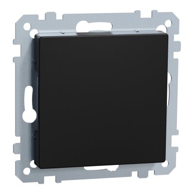 Merten MEG4075-0403 Blindabdeckung System M schwarz matt