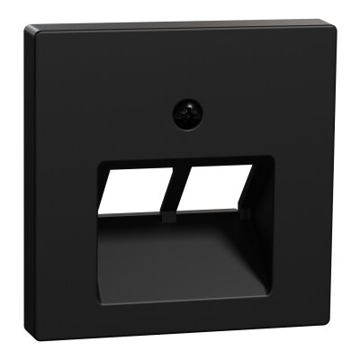 Merten MEG4522-0403 Zentralplatte für UAE-Einsatz System M schwarz matt