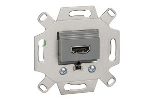 Merten MEG4583-0000 HDMI-Anschlussdosen-Einsatz 1-fach...