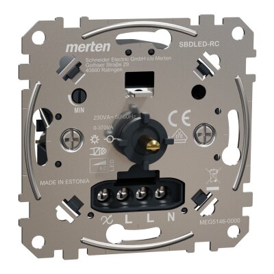 Merten MEG5146-0000 Multiwire LED Drehdimmer-Einsatz AC 230 V einsätze