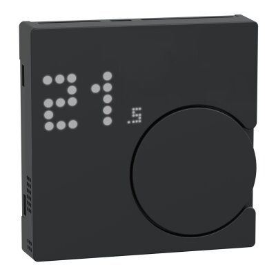 Merten MEG5779-0403 Connected Raumtemperaturregler-Modul System M schwarz