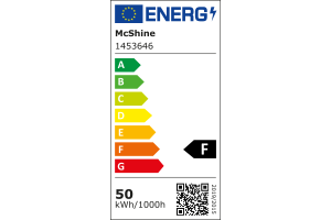 LED Feuchtraumleuchte McShine FL-115 50W 5000lm IP65 4000K 150cm