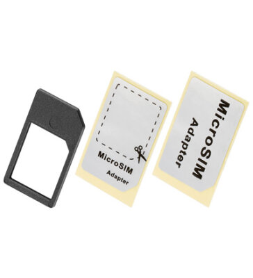 SIM-Kartenadapter von Micro SIM auf SIM Format (Micro SIM Adapter)